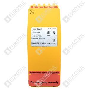 Bateria de Emergência Sailor B3501 para Rádio SP3520 VHF GMDSS