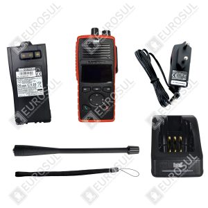 Entel DT985FF UHF Marine Firefighter Radio MED/ATEX with Display  digital and analog frequency