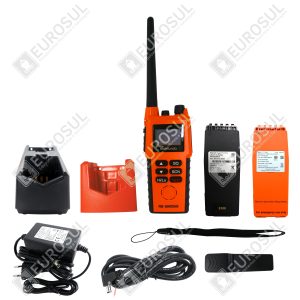 Portable GMDSS/VHF Radio R5 McMurdo with Charger and Rechargeable Emergency Battery