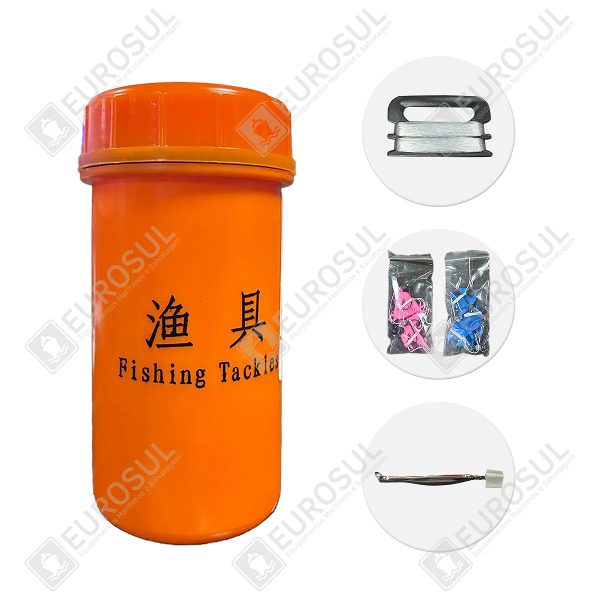 Fishing kit for save-vidas boat