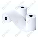 Papel Telex Bobina 214mm – 1 Via Branca