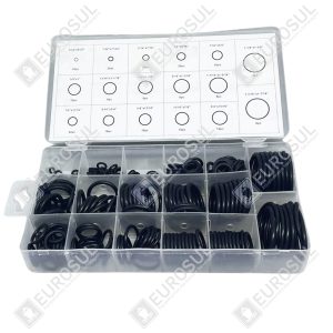 Kit O-Ring Borracha – 17 Tamanhos x 222 Peças