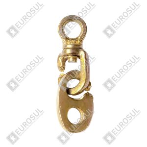 Swivel Brass Hitch Quarter For Cable Flag