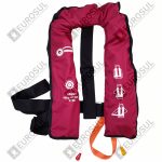 Inflatable vest FZSZ-II 275N 2xco₂ 60g-certificate SOLAS/MED to Lonako lamp
