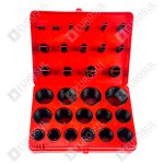 Kit de Anéis O-Ring em Borracha 382 Peças – 30 Tamanhos – Caixa Vermelha