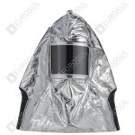 Hood aluminized anti-flash firefighter