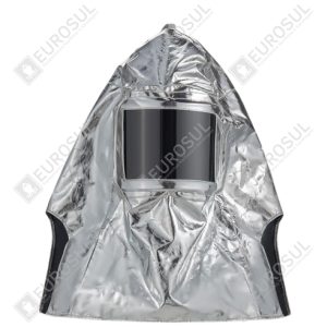 Hood aluminized anti-flash firefighter