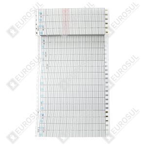 Papel para Registrador de Curso KR-100 V8105AA 100mm x 18m