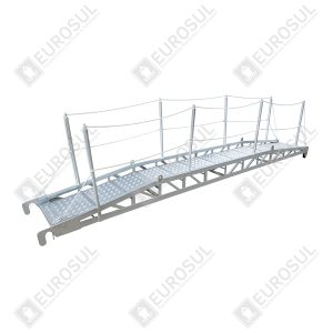 Escada de Alumínio Gangway Wharf SOLAS CCS – Diversos Tamanhos Sob Encomenda