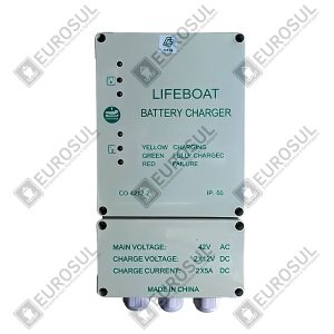Fonte de Alimentação 42AVC CD 4212-2 – Carregador para Bote Salva-Vidas