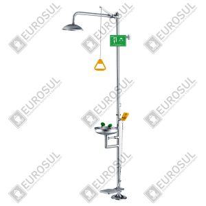 Stainless Steel Emergency Eyewash and Shower
