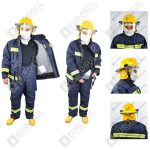 Roupa de Bombeiro ZFMH-FZ – Jaqueta e Calça – Tamanhos L e XL – Certificada SOLAS/MED