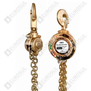 Non-Sparking Chain Hoist 1T x 2.5M – EX Certification