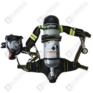 SCBA Equipamento de Respiração Autônoma RHZK6.8 60min 300bar/6,8L Fangzhan/SOLAS  com cilindro de carbono.