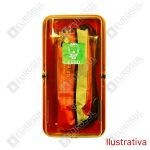 15min PVC Wall-Mounted EEBD Case – Storage and Display for Emergency Escape Equipment