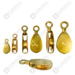 Single Sheave Block Brass – 32mm / 38mm / 50mm