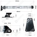 Radar Refletor Tubular para Veleiro e Bote Lalizas