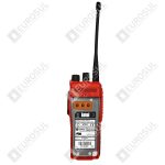 Portable UHF Marine Fire Fighter Radio DT885FF MED/ATEX with Display – Entel