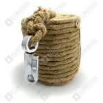 Cabo de Aço Anti-Chama 08mm x 30m Revestido Sisal – Certificado SOLAS GL HYN2