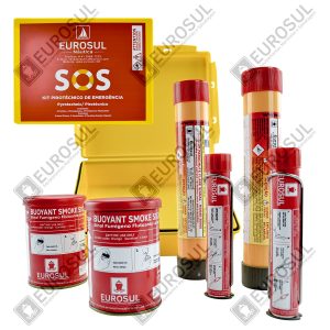 Kit Pirotécnico Eurosul de Emergência Hobby – Certificado SOLAS/DNV