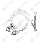 Universal Strap for Inflatable Life Raft Lashing – 48 mm x 4 m – Stainless Steel 316