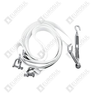 Universal Strap for Inflatable Life Raft Lashing – 48 mm x 4 m – Stainless Steel 316