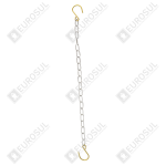 Corrente Inox para Hidrantes com Ganchos de Latão – 2 mm AISI 316