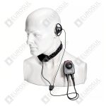 ATEX Throat Microphone with PTT IP67 for DX585M Radio