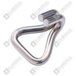 2 in Stainless Steel Double J Hook