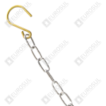 Corrente Inox para Hidrantes com Ganchos de Latão – 2 mm AISI 316