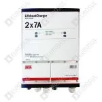 DEFA 703789 Battery Charger Power Supply 2x7A 14.4VDC