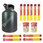 Liferaft Distress Kit – 6 Hand Flares, 4 Parachute Rockets and 2 Smoke Signals