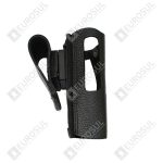 Heavy Duty Leather Case with Strap for DT585 CLCDT5 Radio