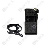 Heavy Duty Leather Case with Strap for DT585 CLCDT5 Radio