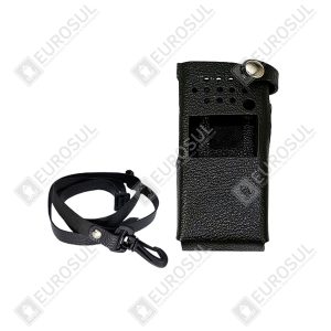 Capa de Couro com Alça Strap para Rádio DT585 CLCDT5 Entel