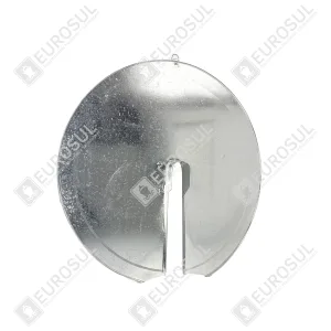 Rateira metálica galvanizada 600 mm para cabos de 40 a 44 mm