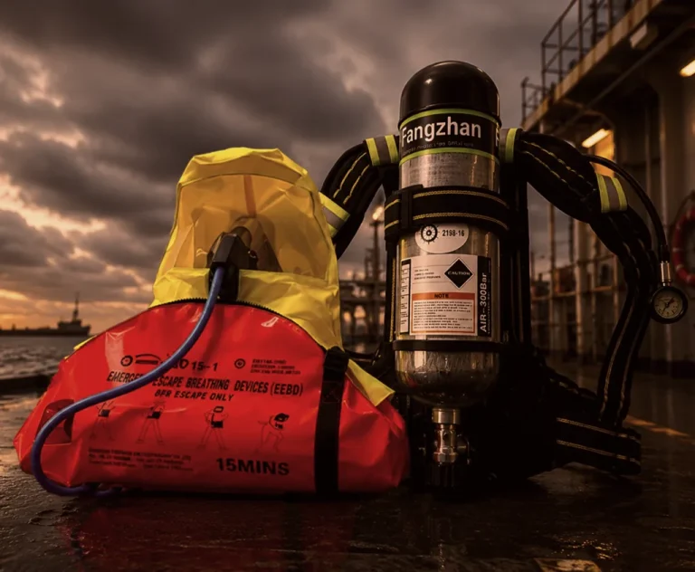 Breathing in Danger: The Critical Importance of SCBA and EEBD in Maritime Safety