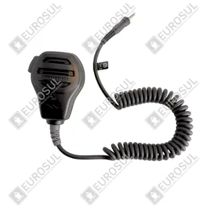 Microfone PTT com alto-falante para rádio Standard Horizon, com cabo espiralado e conector
